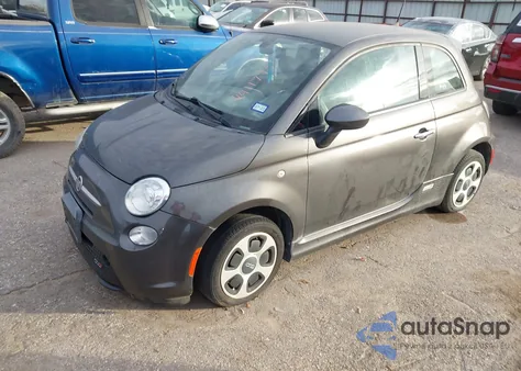 2017 Fiat 500E Battery Electric from USA, damaged, VIN 3C3CFFGE1HT547880